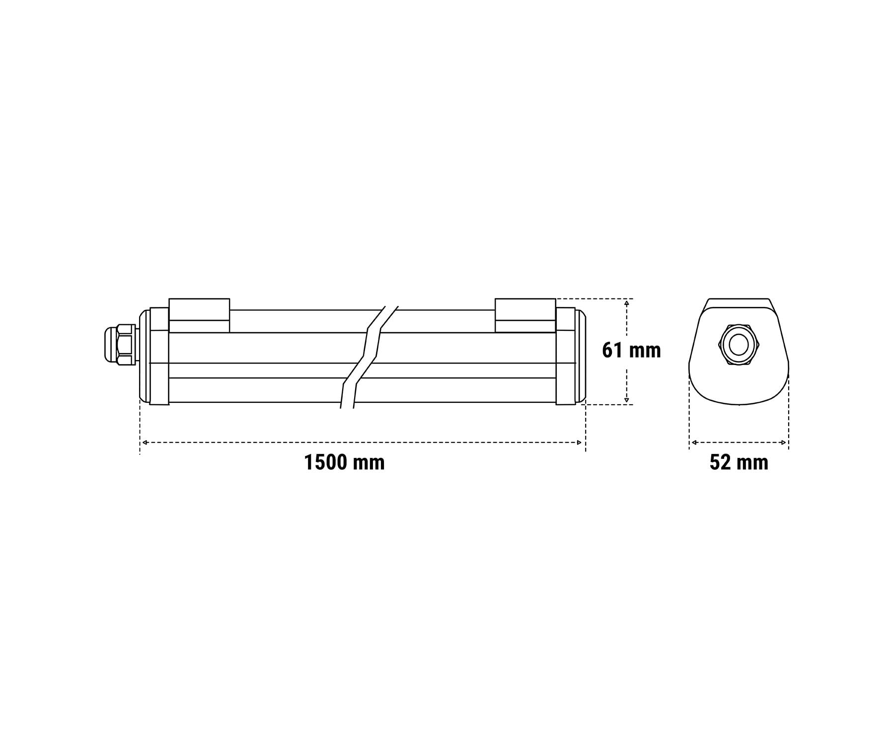 beghelli-75455-stagna-easy-deckenleuchte-led-48w-ip65 image 2