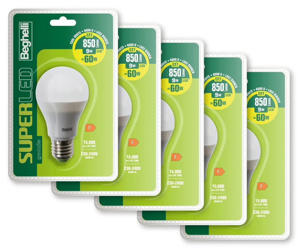 beghelli-super-led-lampe-e27-9w-neutralwei-5er-pack image 1