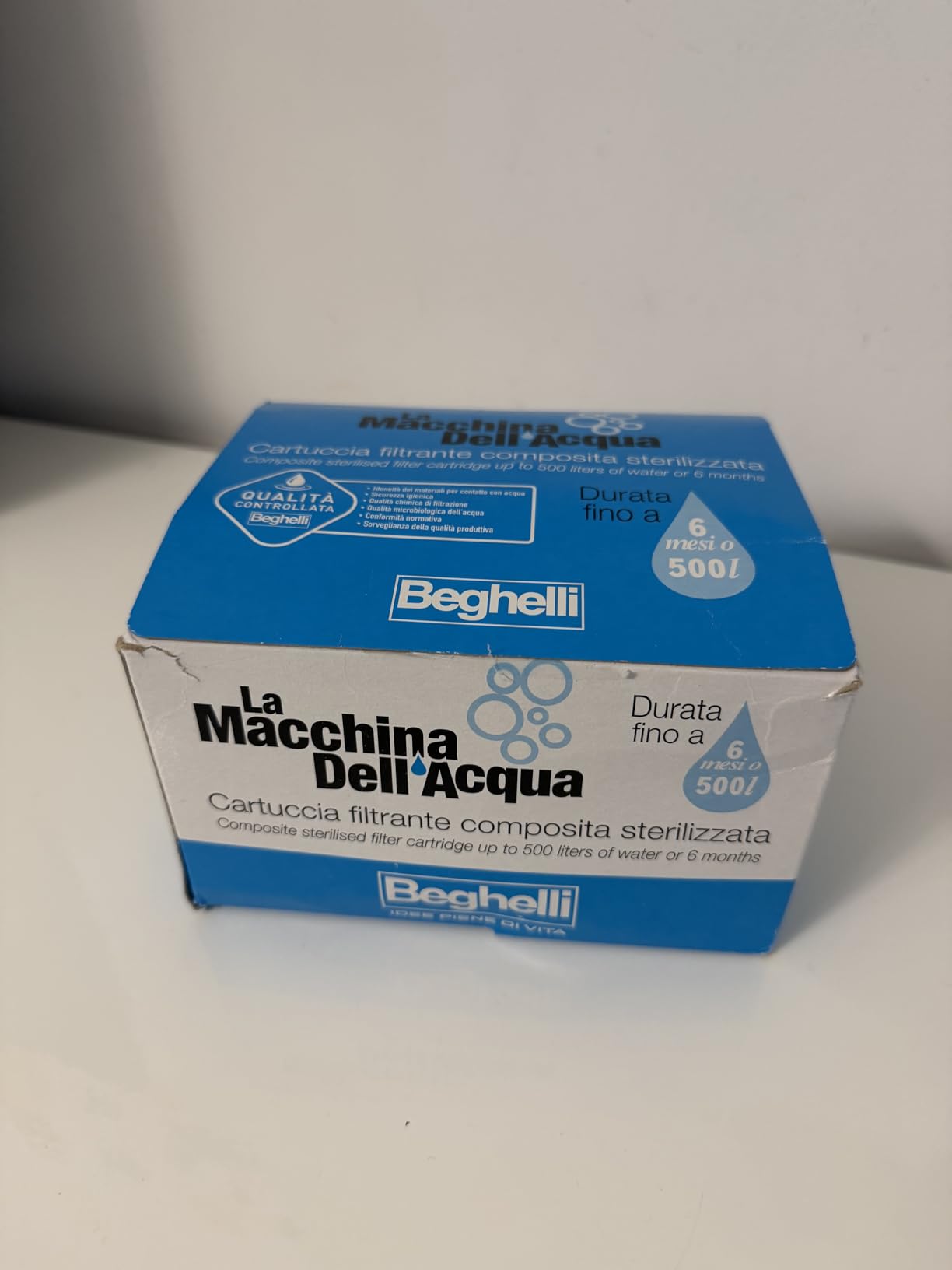 Wasser schmeckt klar