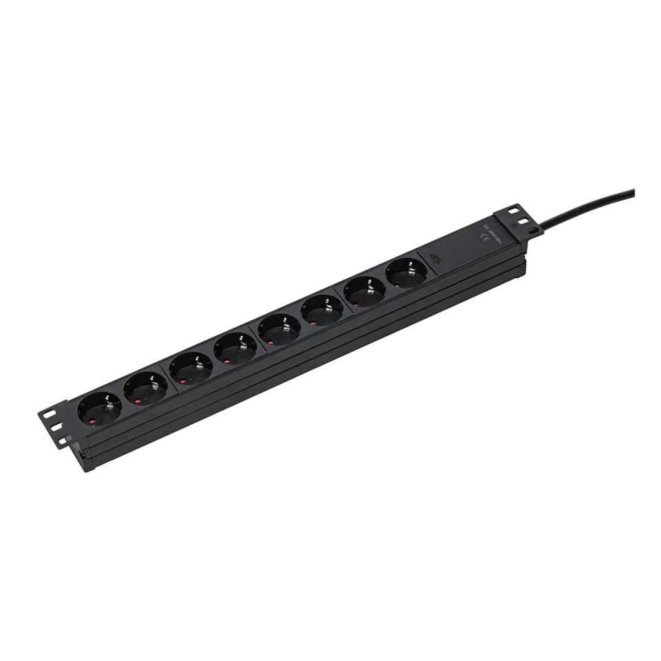 as-schwabe-s-series-steckdosenleiste-19-zoll-8-fach-3-m image 1