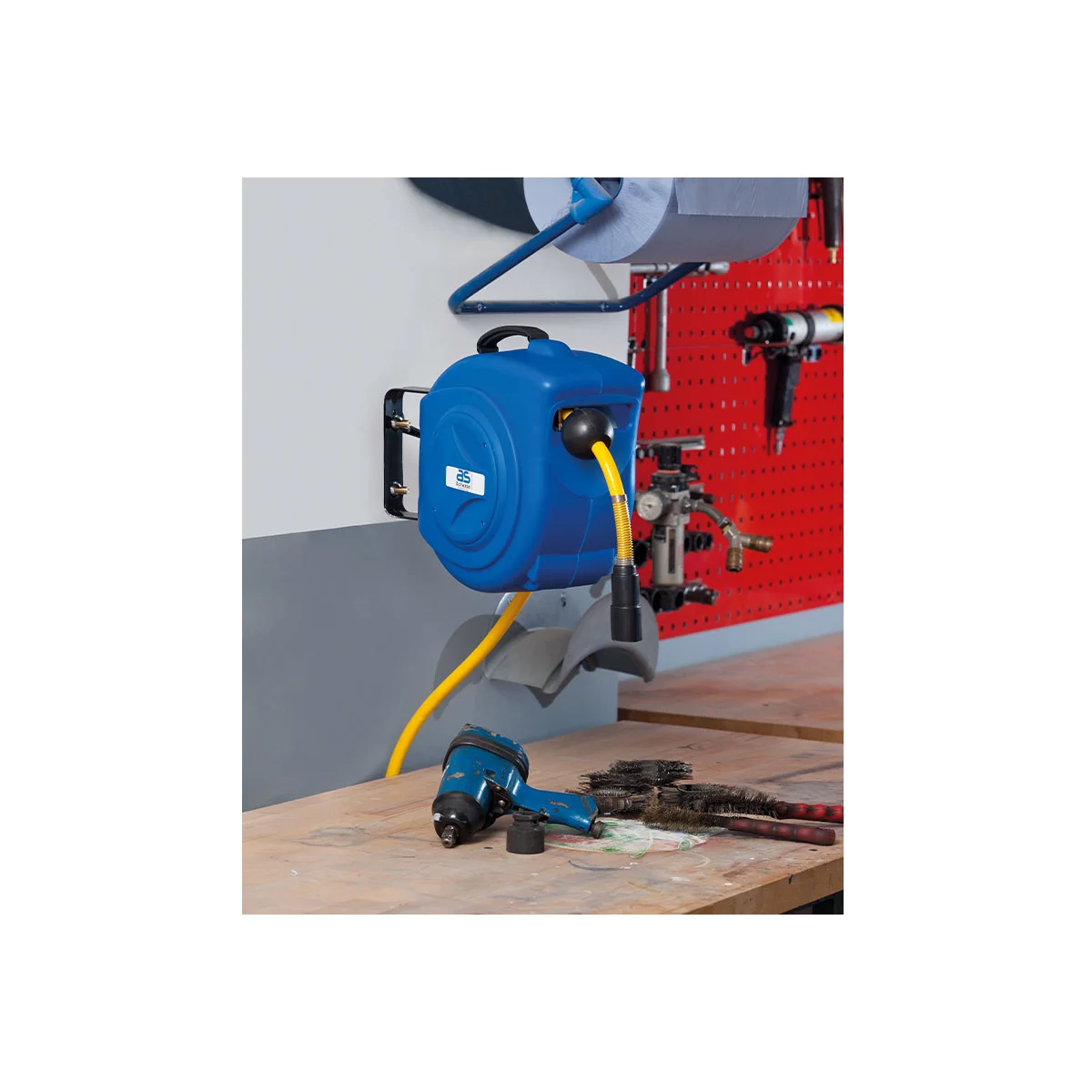 as-schwabe-xperts-druckluftschlauchtrommel-10-m-automatisch-12-bar image 2