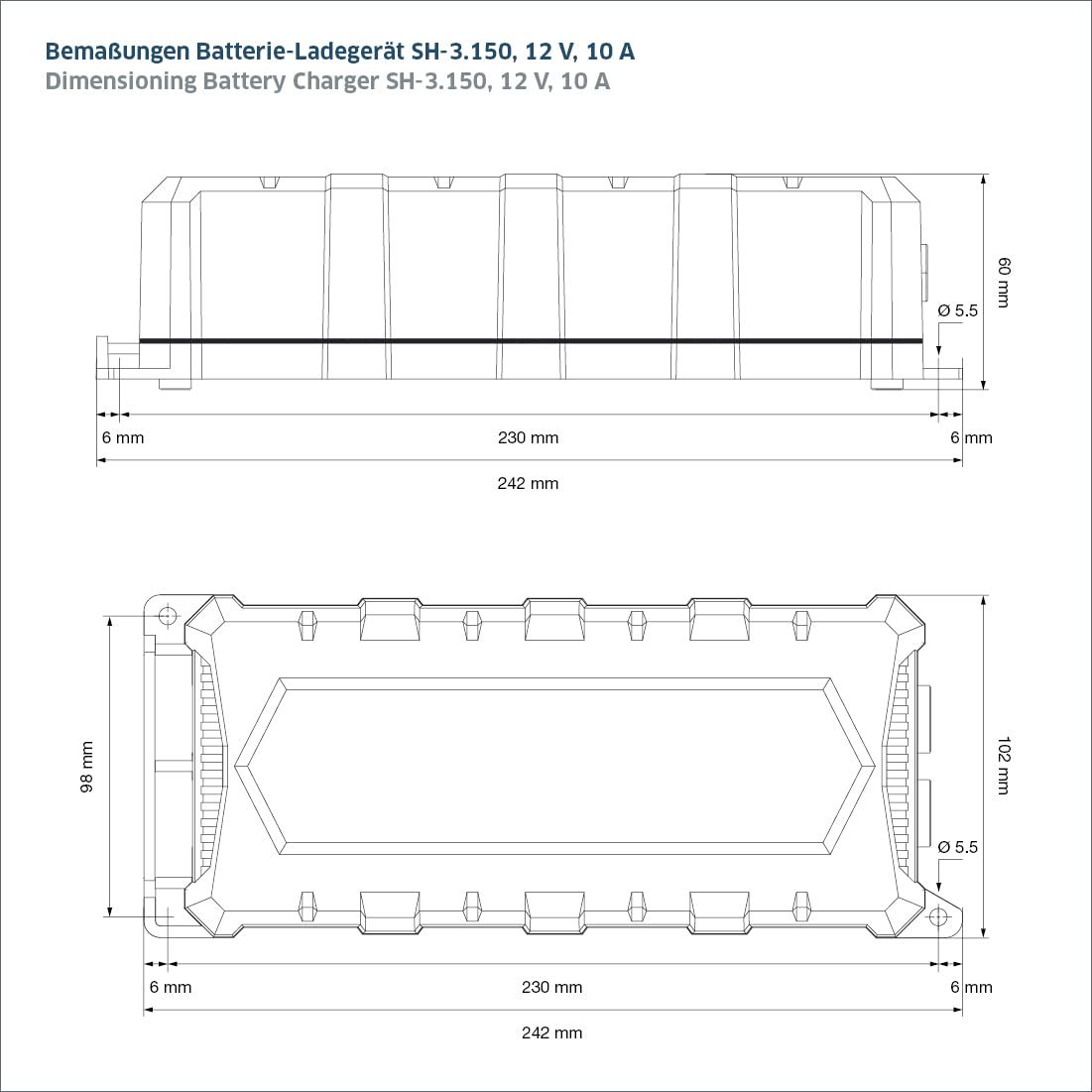 ivt-sh-3-150-batterieladeger-t-12v-10a-f-r-blei-lithium image 6