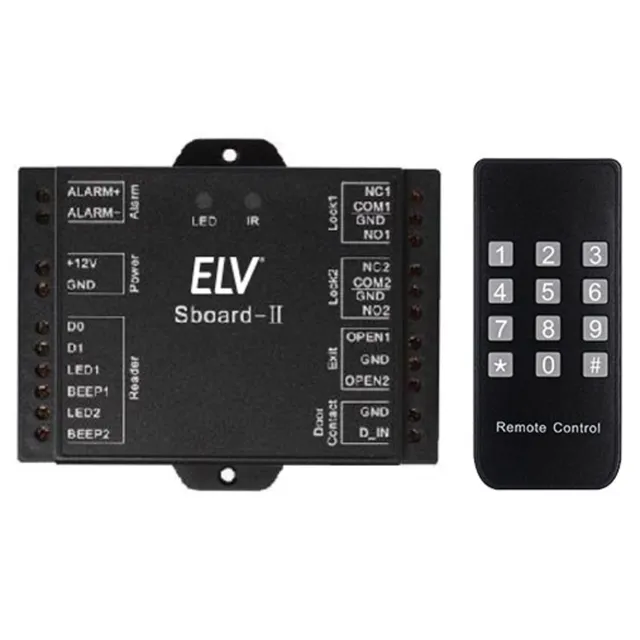 elv-sboard-ii-mini-zutrittscontroller-wiegand-2100-nutzer image 1