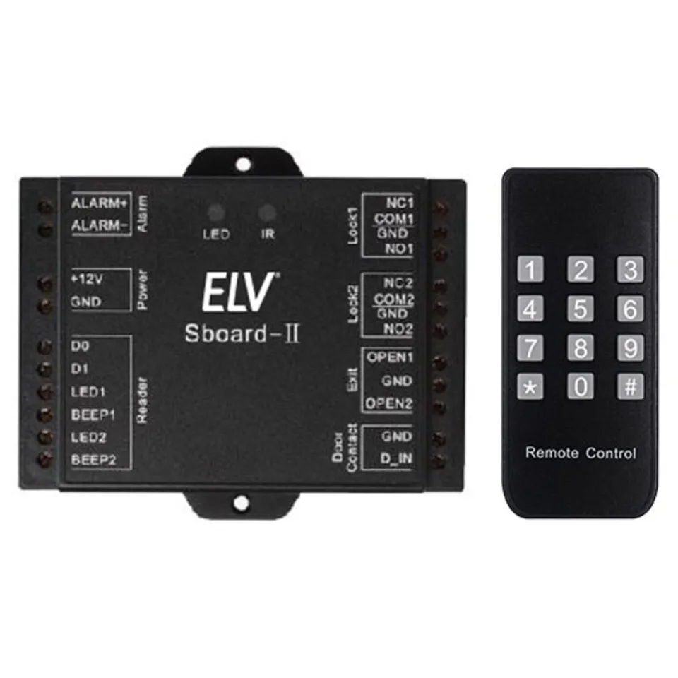 elv-sboard-ii-mini-zutrittscontroller-wiegand-2100-nutzer image 1