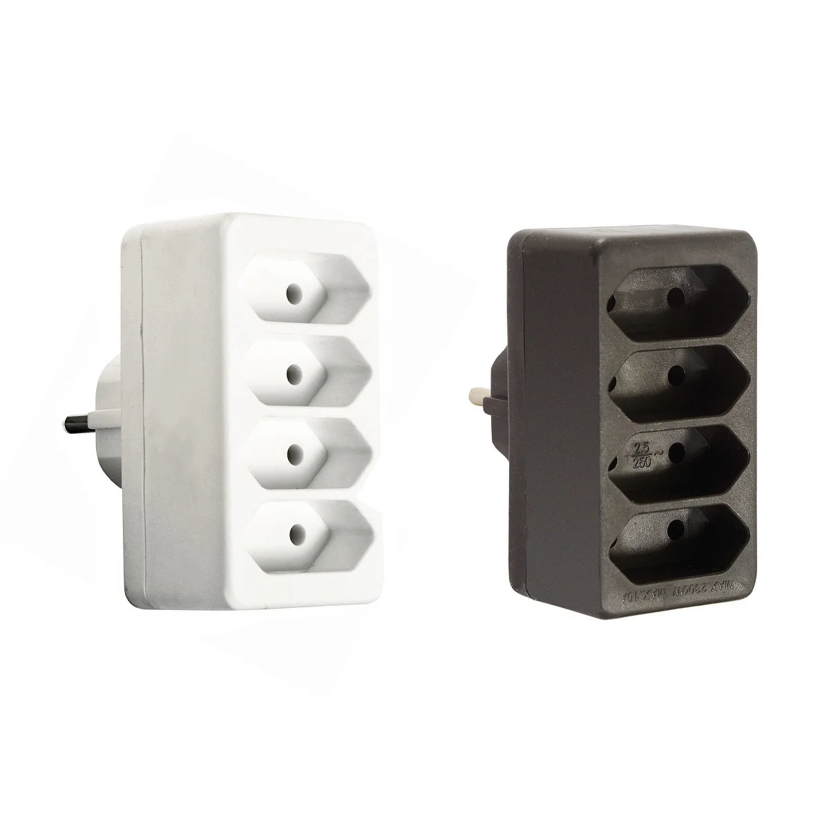 as-schwabe-mixo-eurostecker-4-fach-wei-230v-16a image 1