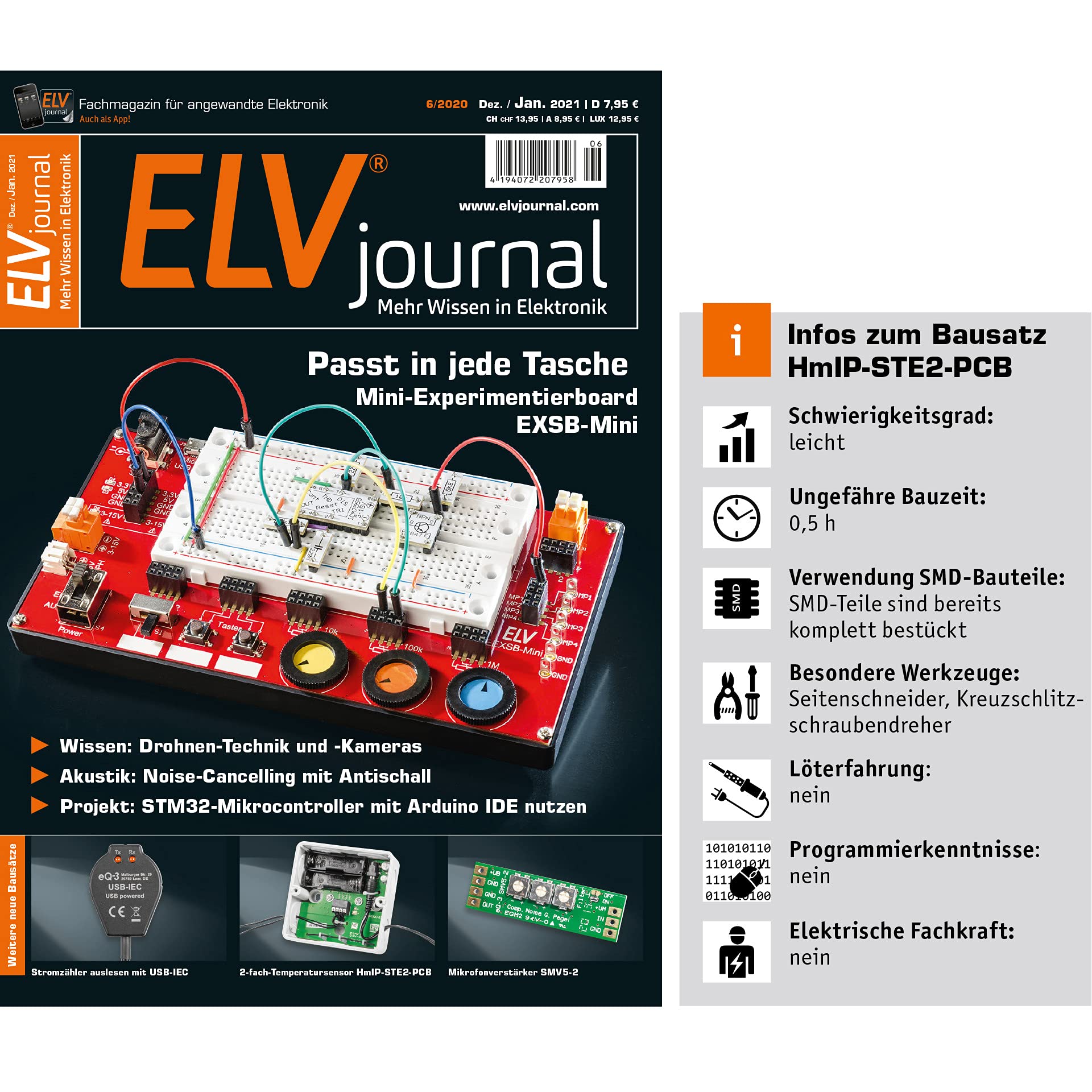 elv-homematic-ip-temperatursensor-hmip-ste2-pcb-bausatz image 3