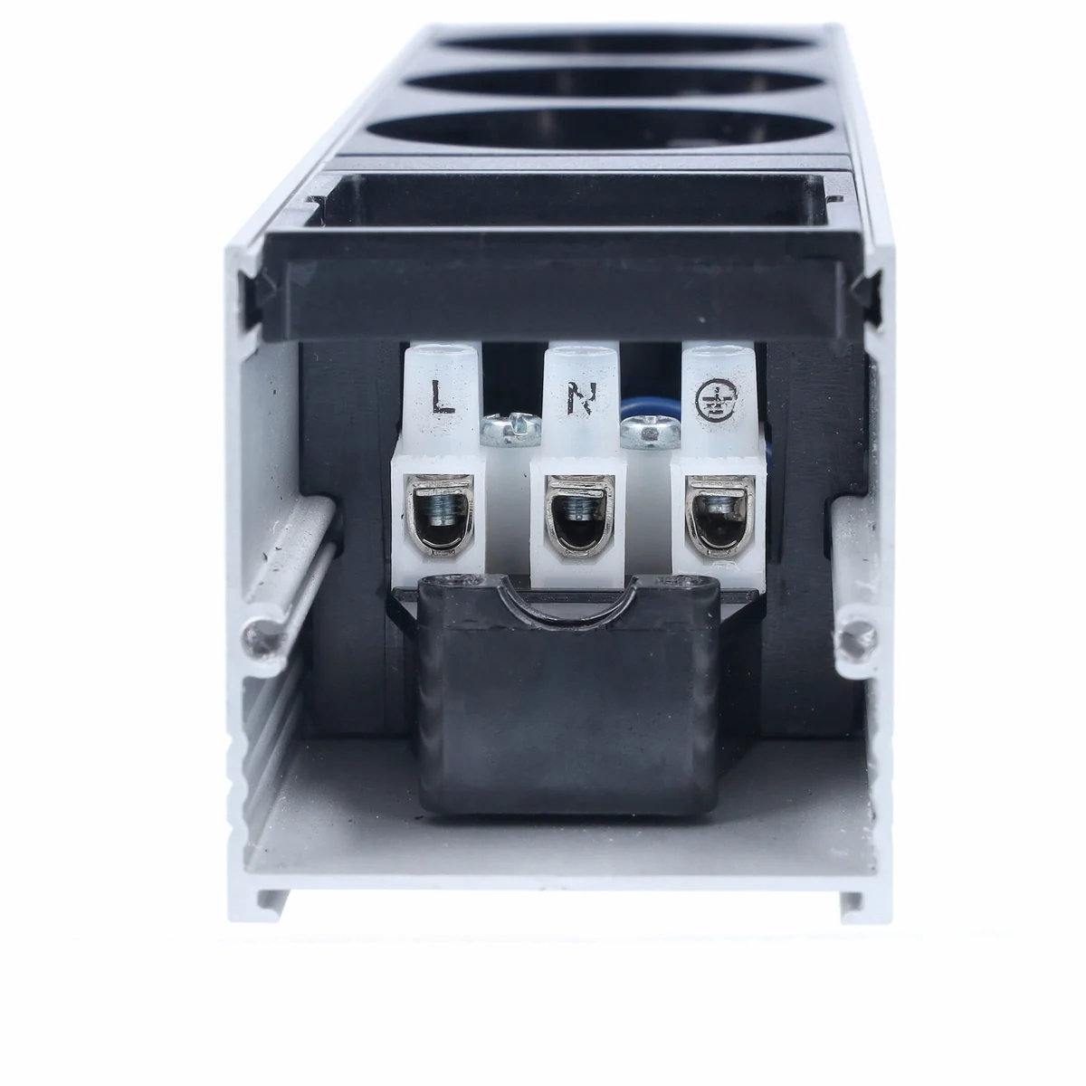as-schwabe-s-series-10-zoll-steckdosenleiste-3-fach-ohne-kabel-alu image 4
