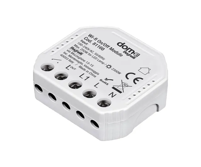 beghelli-dom-e-wlan-schalter-aktuator-relais-wei image 1