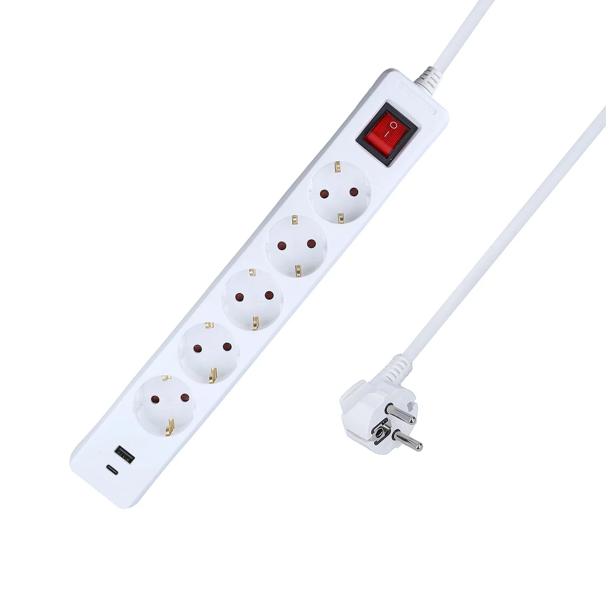 as-schwabe-s-series-steckdosenleiste-5-fach-wei-mit-usb-kaufen image 7