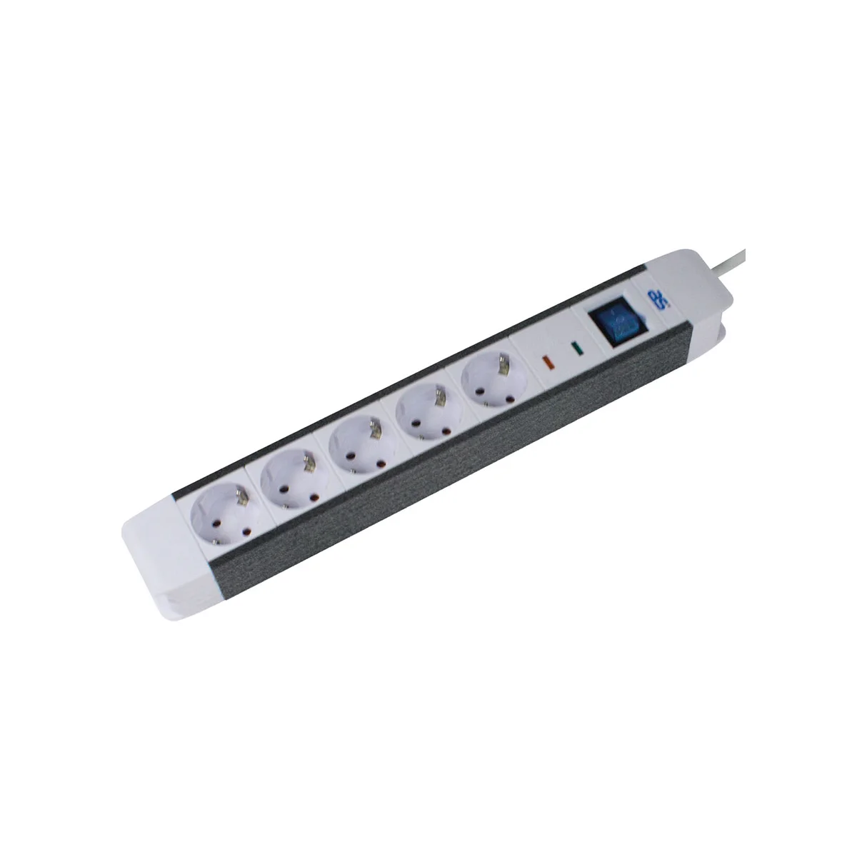 as-schwabe-s-series-flash-5-fach-steckdosenleiste-1-5-m-berspannungsschutz image 2