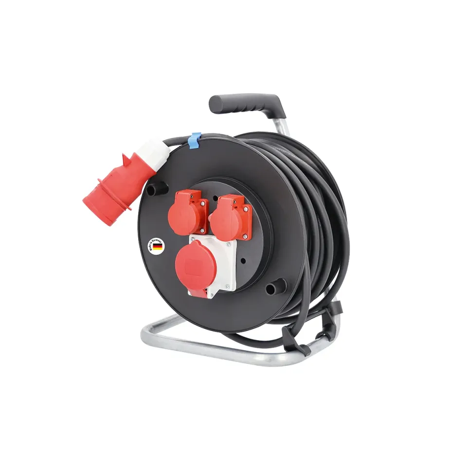 as-schwabe-xperts-cee-kabeltrommel-25m-gummileitung-400v-16a image 1