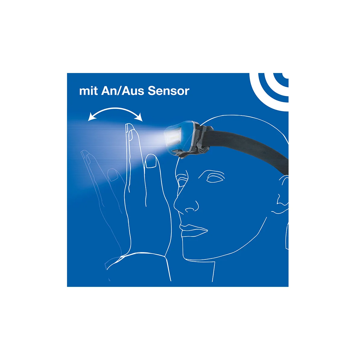 as-schwabe-acculine-hd-200-akku-stirnleuchte-sensor image 2