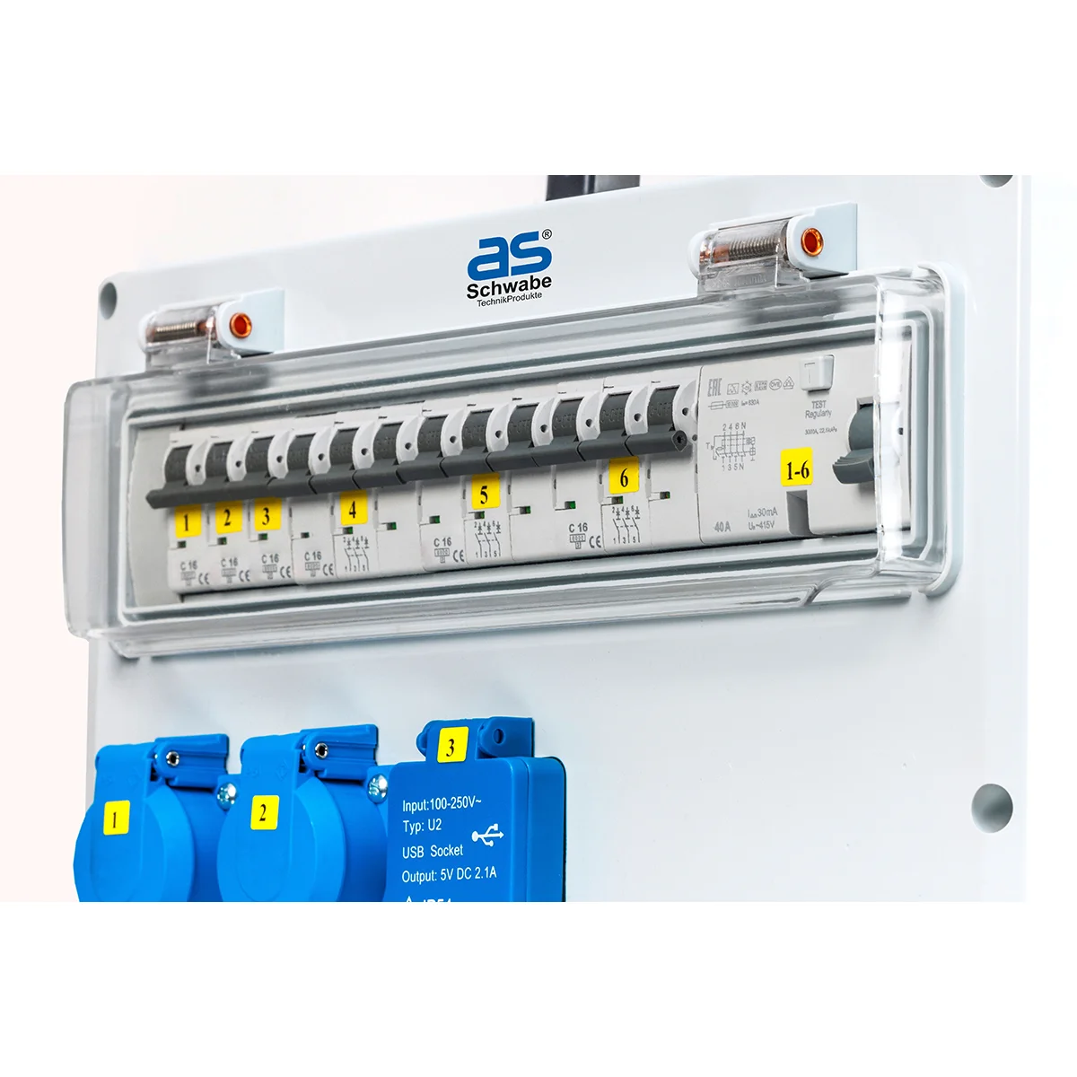 as-schwabe-fixo-5-max-wandverteiler-32-a-ip44 image 4