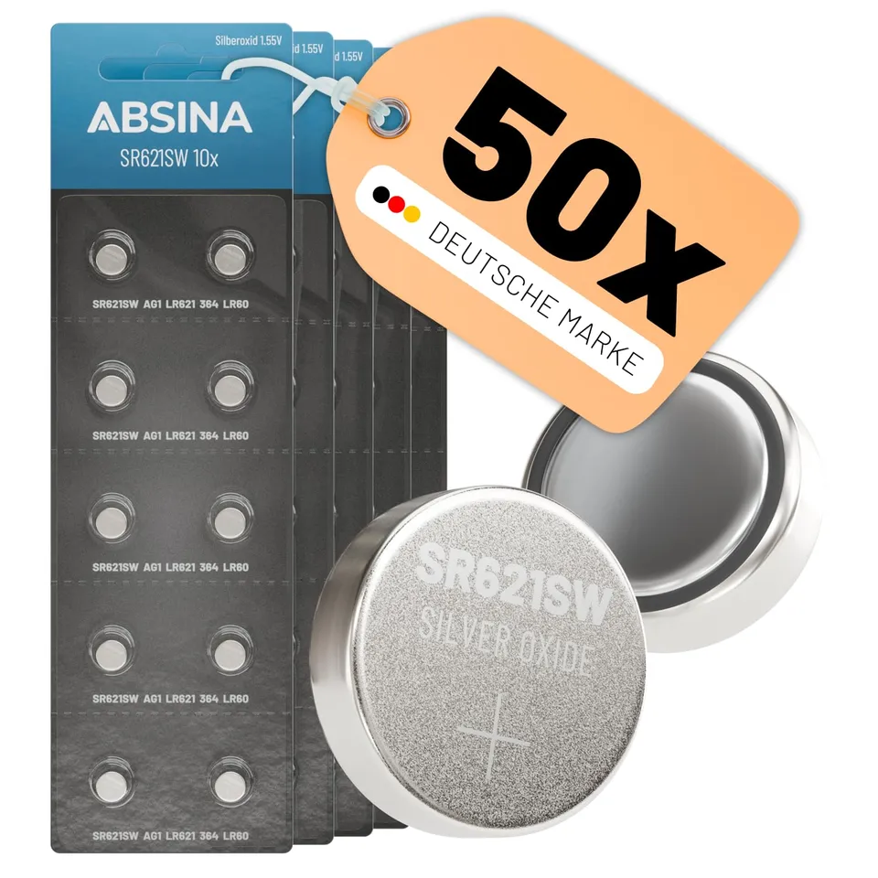 absina-knopfzelle-sr621sw-1-55v-50er-pack-uhr image 1
