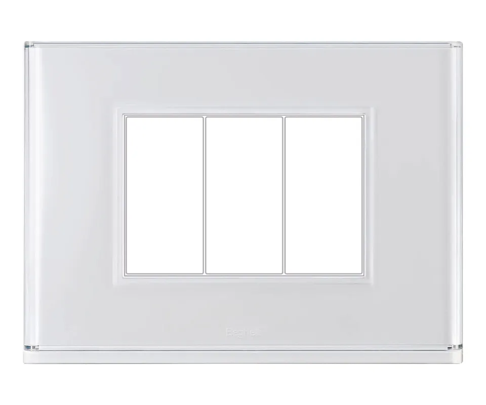 beghelli-smart-home-lite-3-fach-schalterplatte-wei-mit-rgb-licht image 1