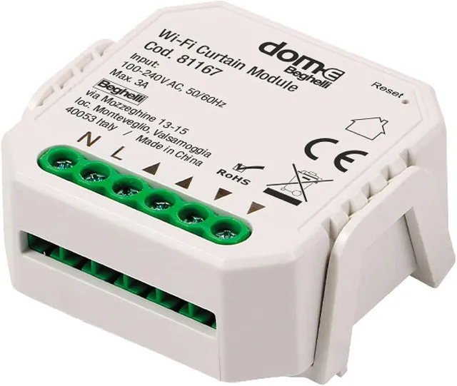 beghelli-smart-home-dom-e-wlan-rollladenschalter-wei image 1