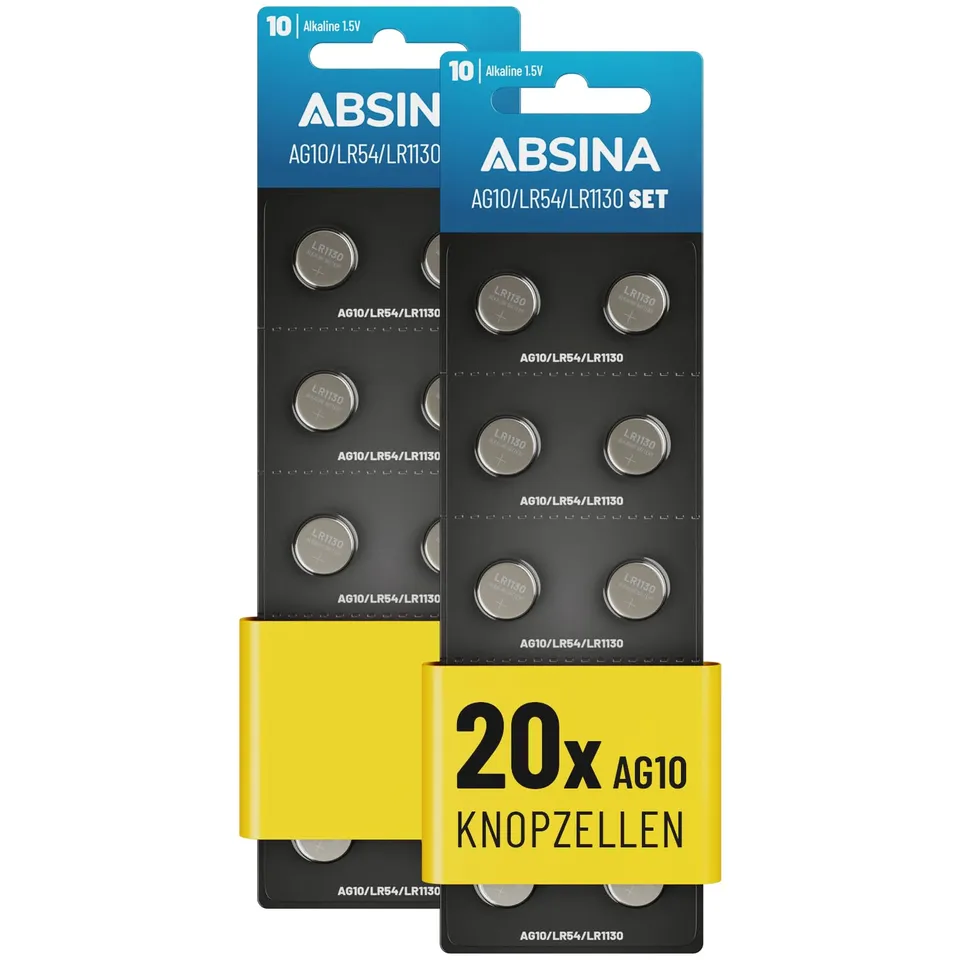 absina-ag10-lr1130-knopfzellen-1-5v-alkaline-20er-pack image 1