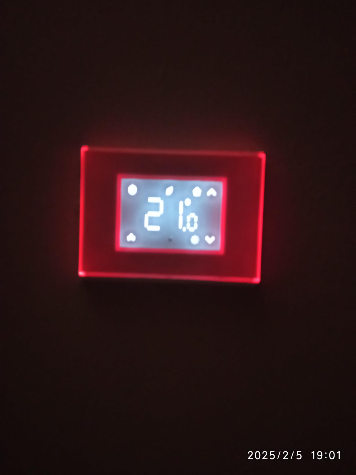 Display reagiert