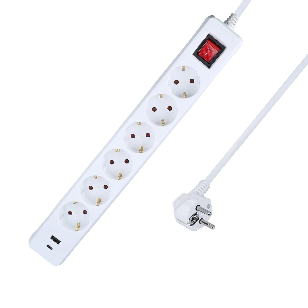 as-schwabe-s-series-steckdosenleiste-5-fach-wei-mit-usb-kaufen image 6