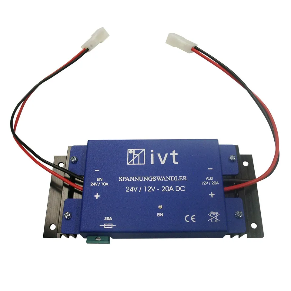 ivt-dc-dc-spannungswandler-24v-12v-20a-getaktet-e1-wandler image 1