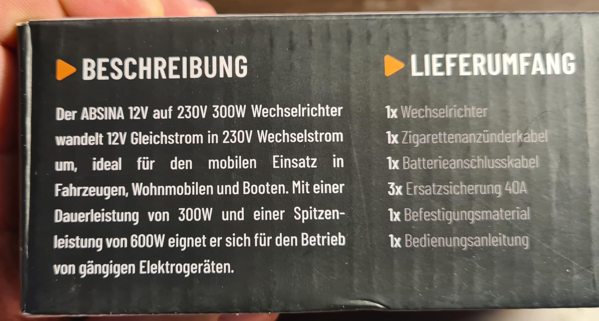 Für Camping gut