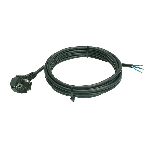 as-schwabe-mixo-anschlussleitung-winkelstecker-3m-wei-h05vv-f image 1