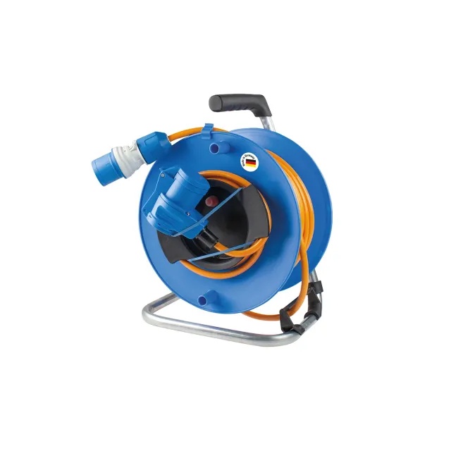 as-schwabe-xperts-camping-kabeltrommel-25-m-pur-orange image 1