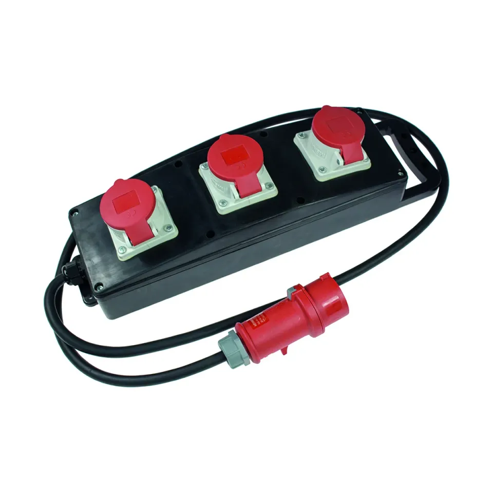 as-schwabe-s-series-s6-vollgummi-steckdosenleiste-400v-16a image 1