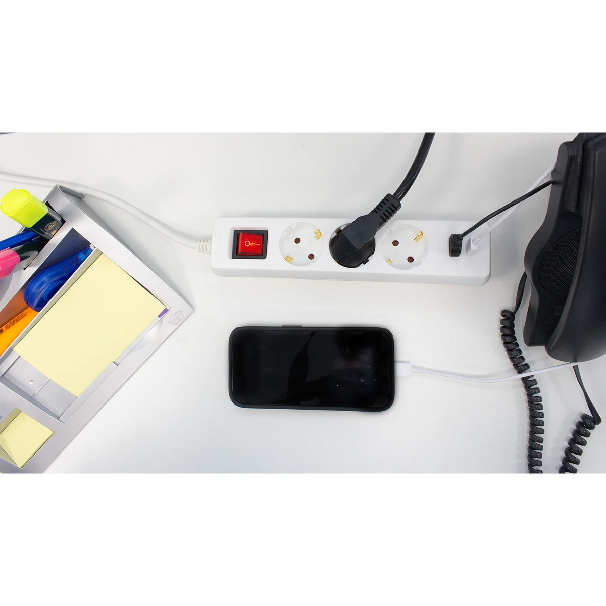 as-schwabe-s-series-steckdosenleiste-5-fach-wei-mit-usb-kaufen image 5