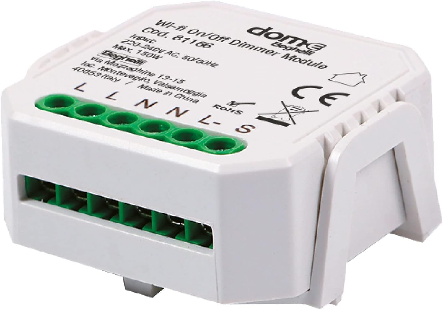 beghelli-dom-e-wlan-schalter-dimmer-relais-wei image 1