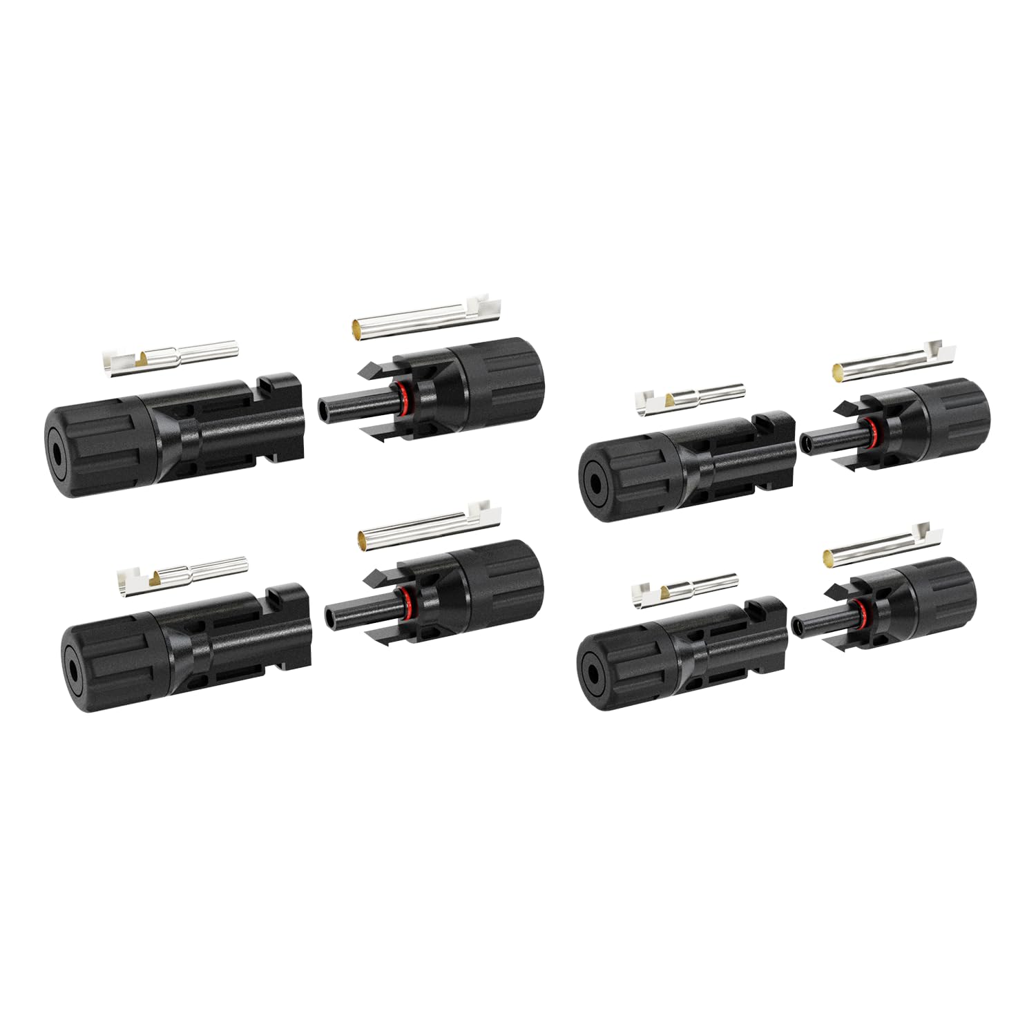 absina-solarstecker-set-4-stecker-4-buchsen-ip67 image 1
