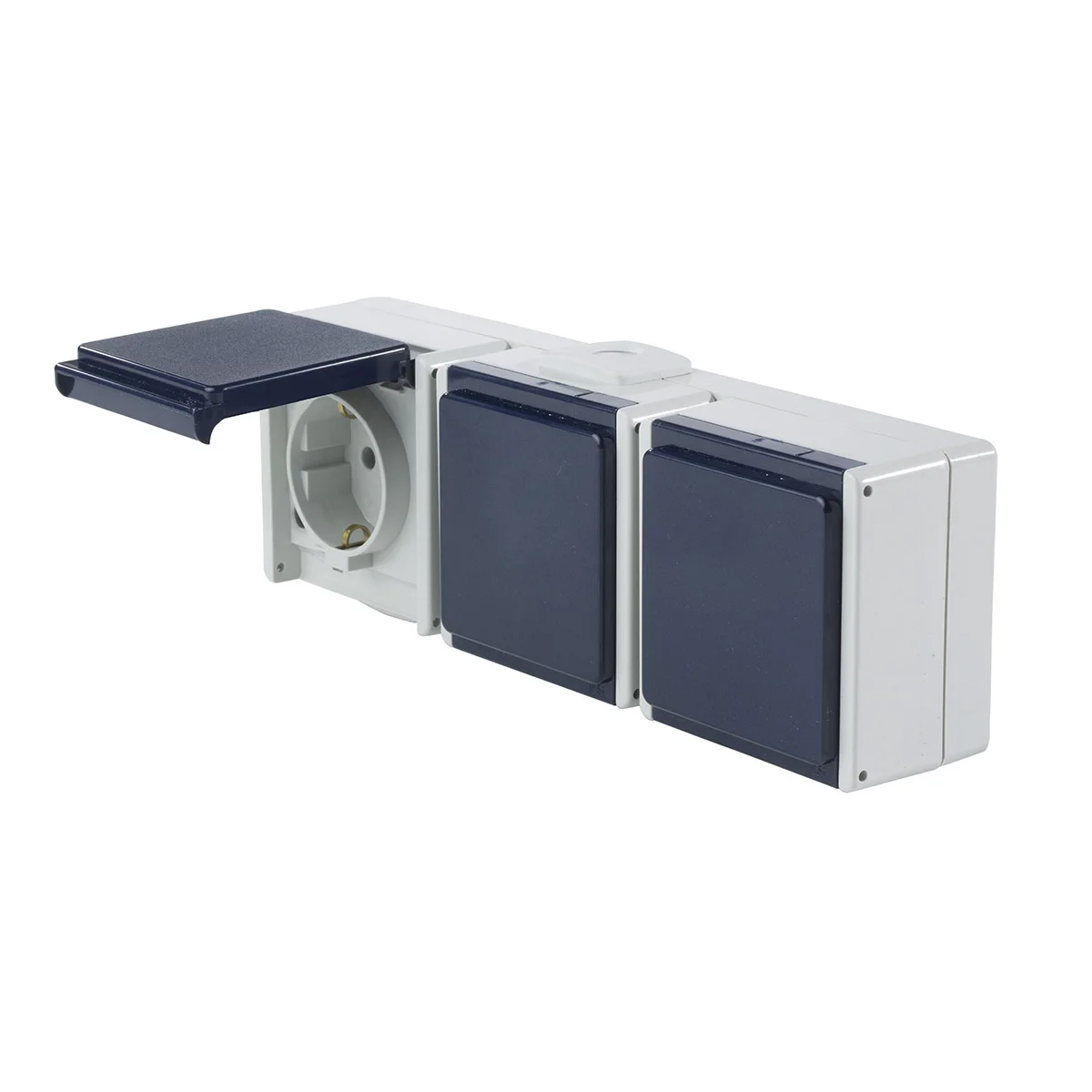 as-schwabe-mixo-62460-steckdose-1-fach-aufputz-16a image 5