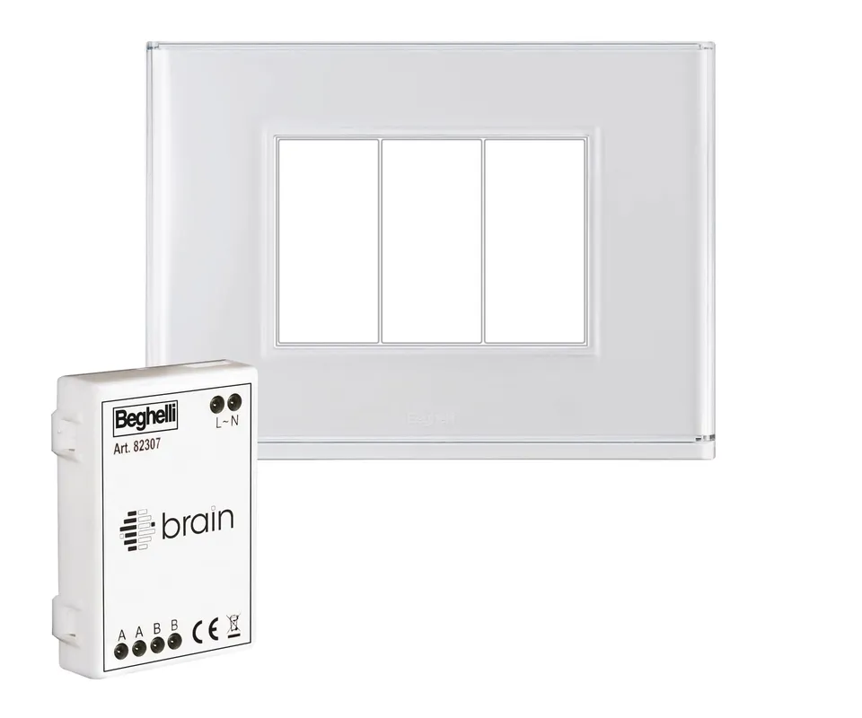 beghelli-smart-home-schalterplatte-wei-temperatur image 1