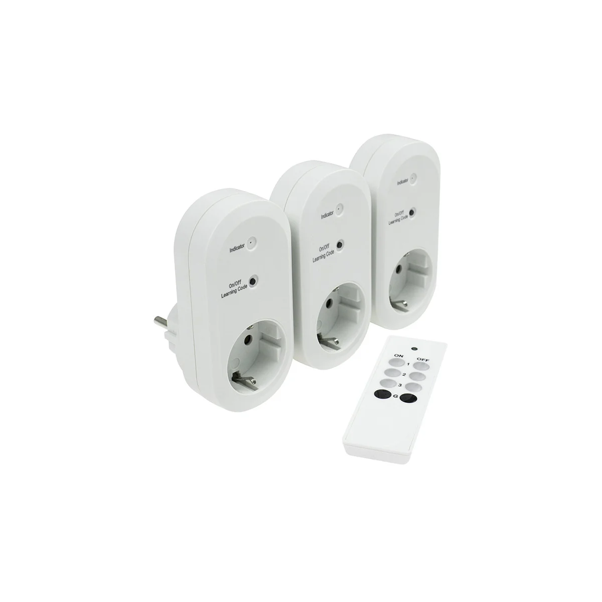 as-schwabe-mixo-24080-funksteckdosen-3er-set-2300w image 1