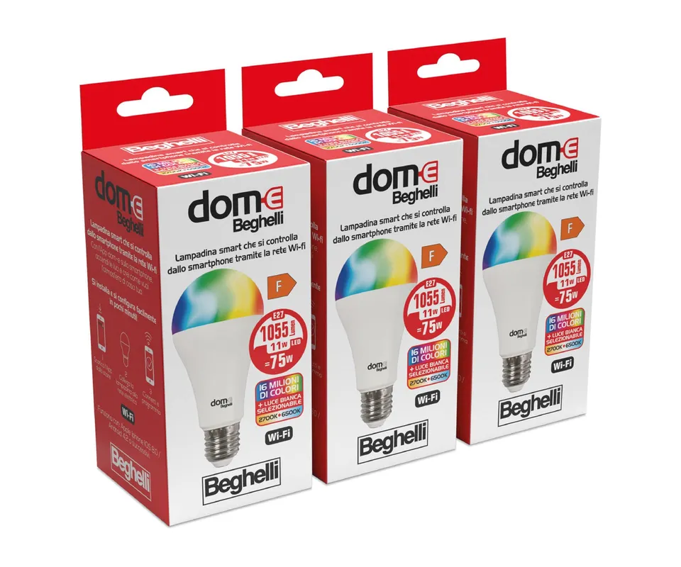 beghelli-dome-e-led-e27-11w-multicolor-1055lm-3er image 1