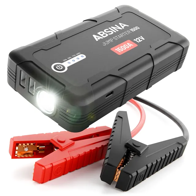 absina-auto-starthilfe-powerbank-1500a-12v-mit-taschenlampe image 1