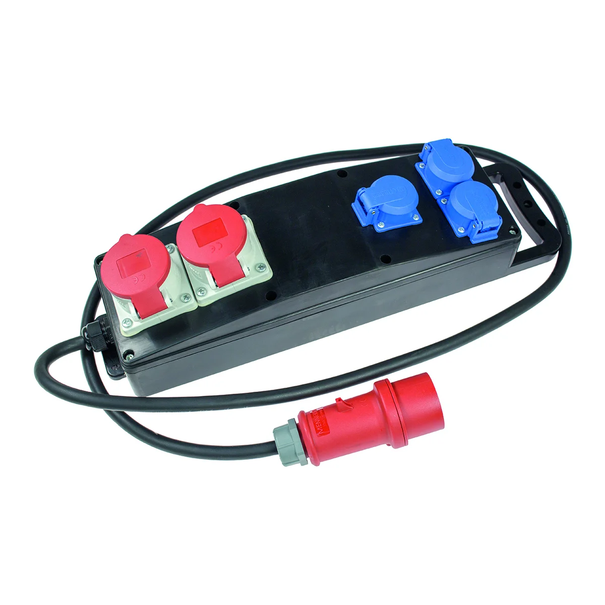 as-schwabe-s-series-vollgummi-steckdosenleiste-s4-400v image 1