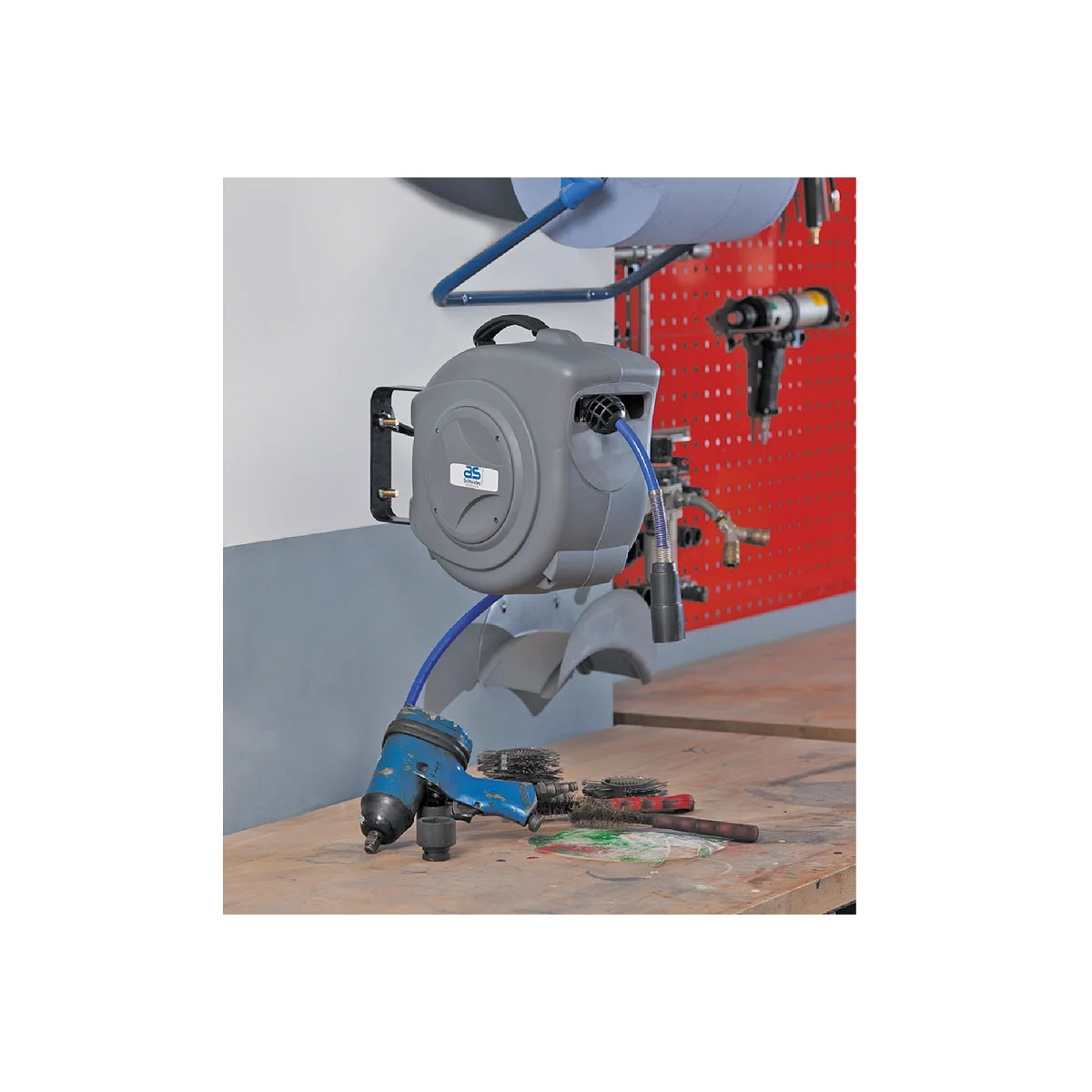 as-schwabe-xperts-druckluftschlauchtrommel-15-m-pu-grau-12-bar image 3