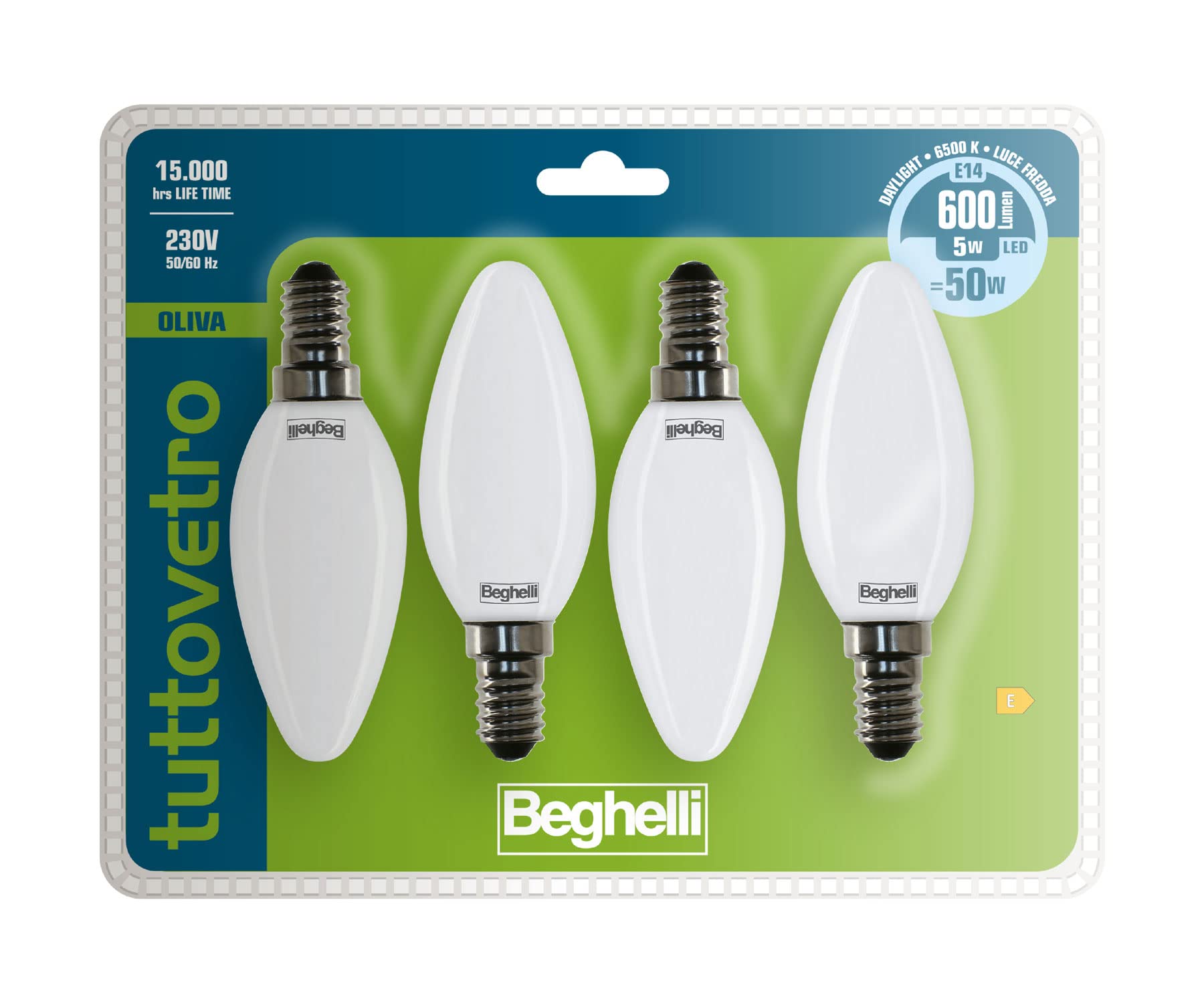 beghelli-tuttovetro-led-lampe-e14-5w-kaltlicht-4-st-ck image 1