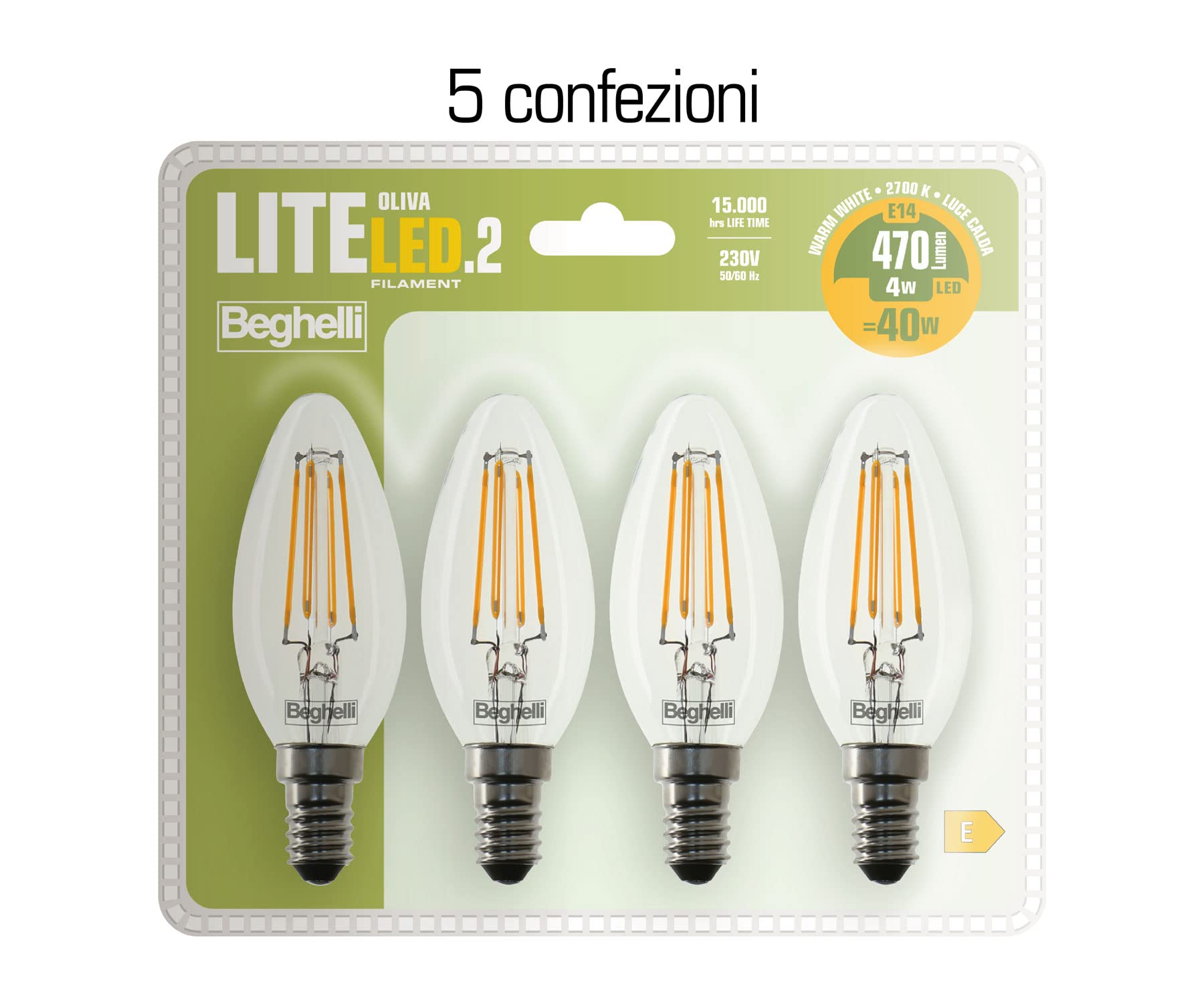 beghelli-liteled2-oliva-lampe-e14-4w-warmwei-20-st-ck image 2