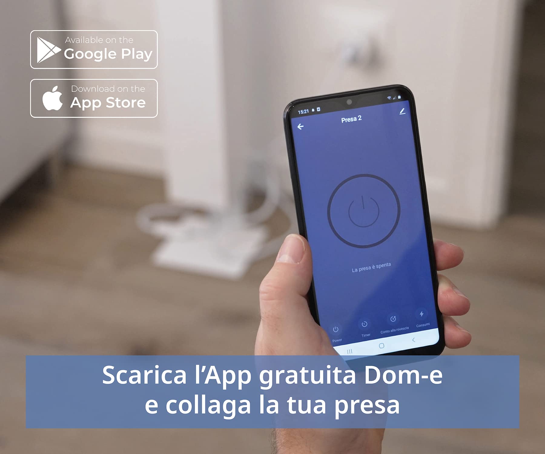 beghelli-smart-home-dom-e-shuko-wlan-steckdose-alexa-timer image 3