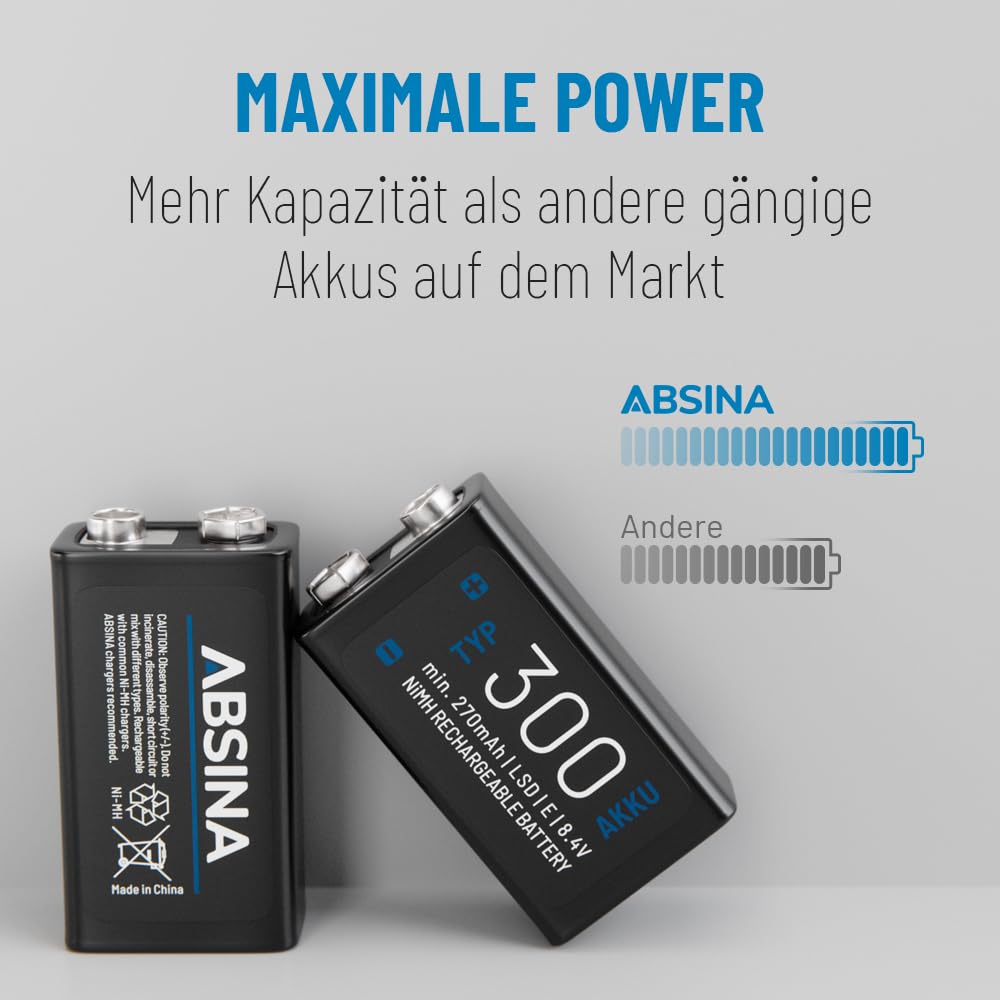 absina-nimh-9v-block-akku-270mah-4er-pack image 5