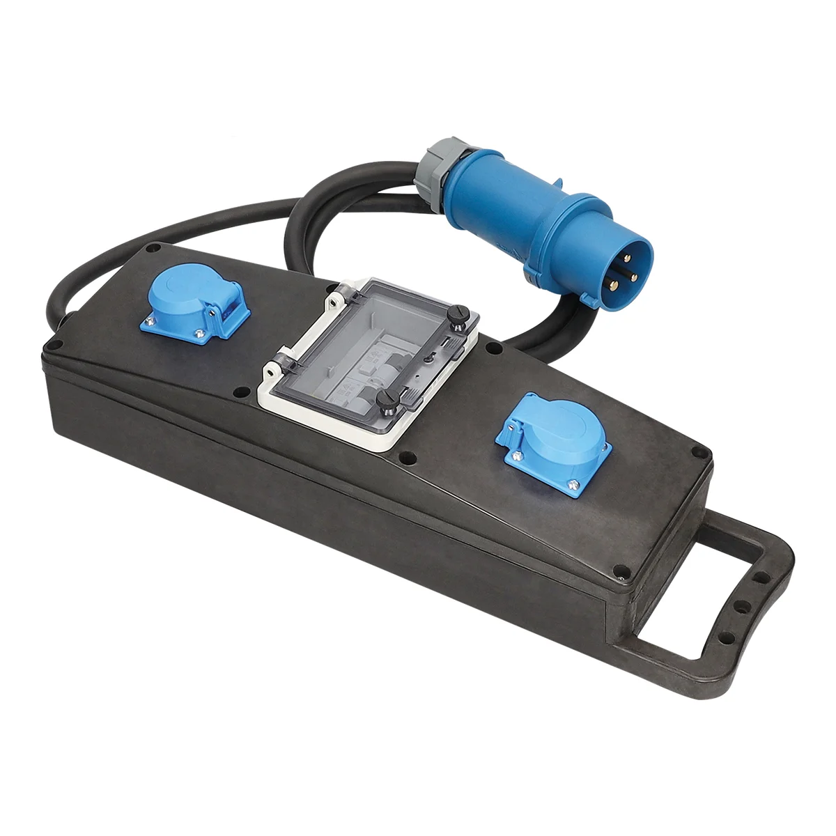 as-schwabe-g-series-steckdosenleiste-gs22-vollgummi-32-a-fi-ls image 1