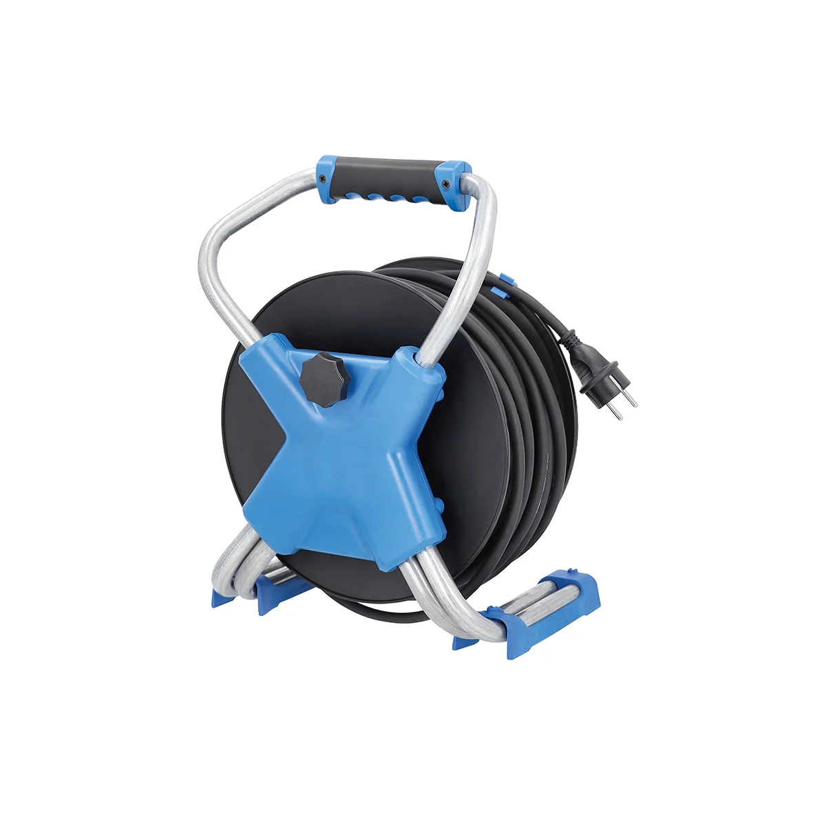 as-schwabe-xperts-kabeltrommel-40-m-gummi-3g1-5-f-r-baustelle image 2