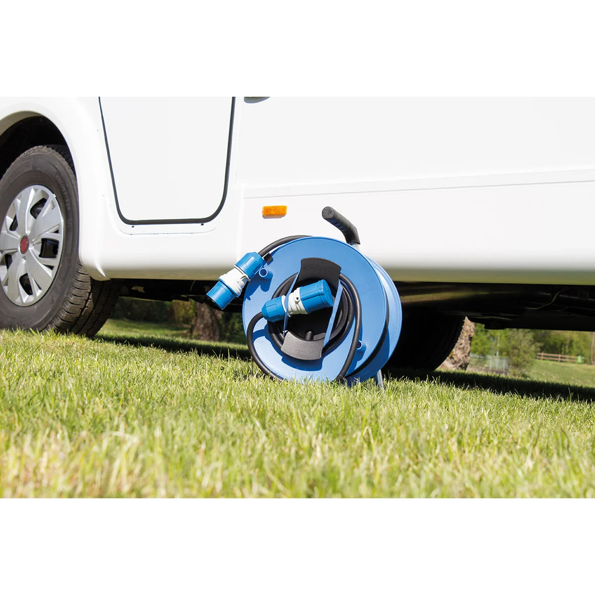 as-schwabe-xperts-camping-kabeltrommel-25m-cee-powerlight image 2
