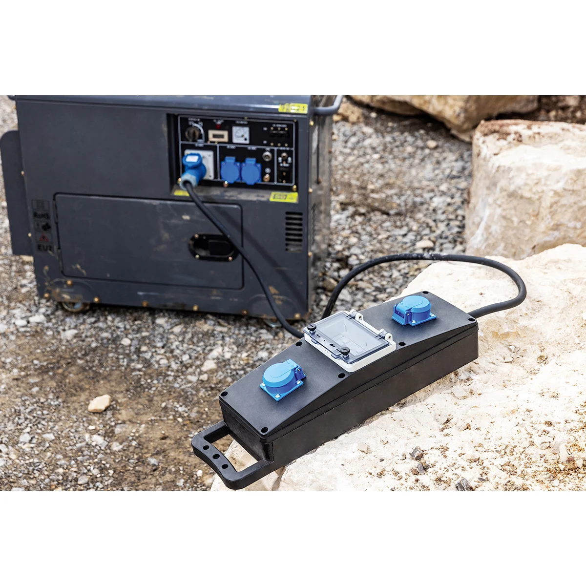 as-schwabe-g-series-steckdosenleiste-gs22-vollgummi-32-a-fi-ls image 2