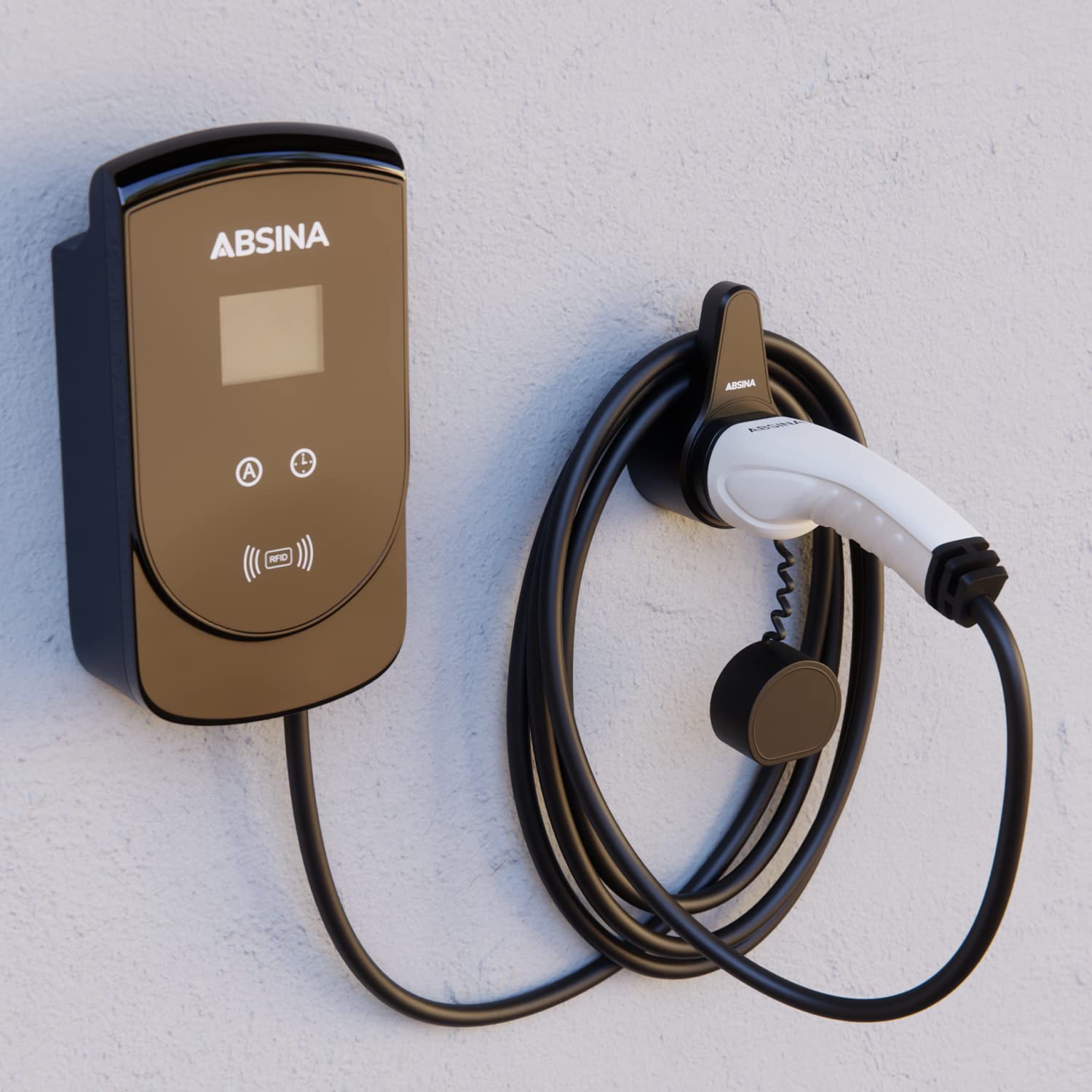 absina-ladeger-te-typ-2-steckerhalter-wandhalterung-abs image 3