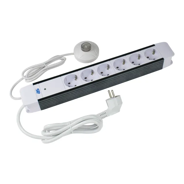 as-schwabe-s-series-flash-steckdosenleiste-6-fach-wei image 1