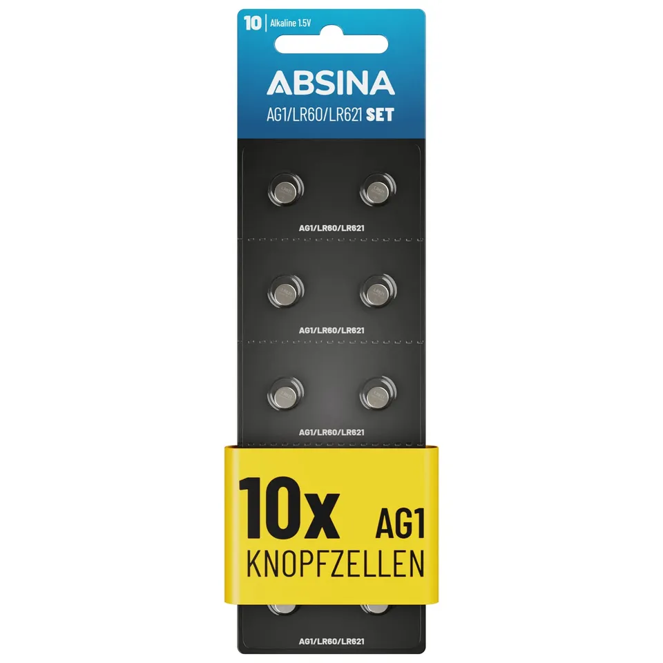 absina-knopfzellen-ag1-lr621-1-5v-alkaline-10er-pack image 1