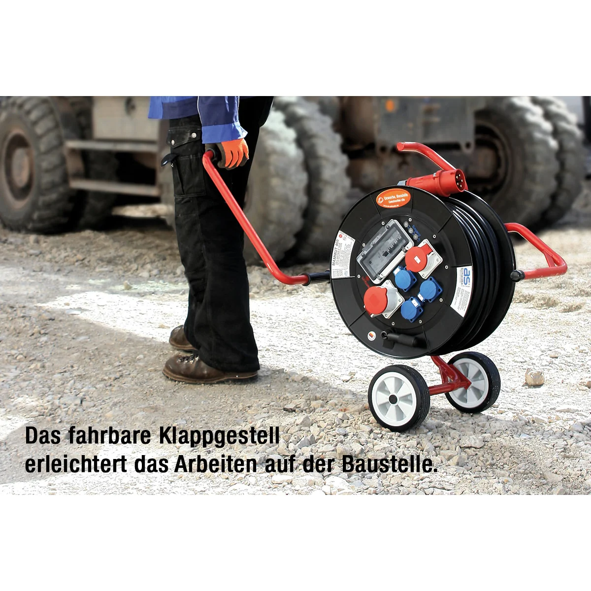 as-schwabe-mammut-trommel-3-kabeltrommel-fahrgestell-400v-16a image 2